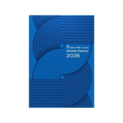 2026 Diary Collins Colplan A4 Month to View Geo Blue 51.C57-26 - image 1 of 2