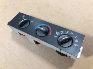 USED Temperature Control Dash Mounted With AC Fits 01-07 EXPRESS 1500 VAN 28837 - Picture 1 of 9