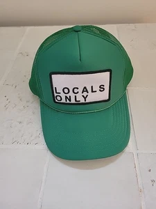 Sombrero de camionero vintage solo locals verde Snapback de Otto. - Imagen 1 de 8