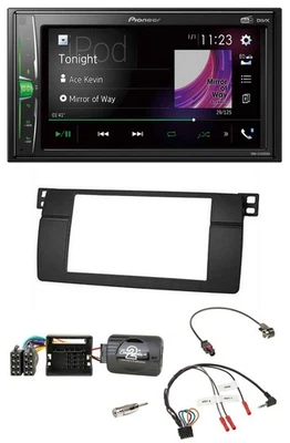 Pioneer 2DIN Lenkrad DAB USB Bluetooth Autoradio für BMW 3er E46 2001-2006 Profi - Bild 1 von 4