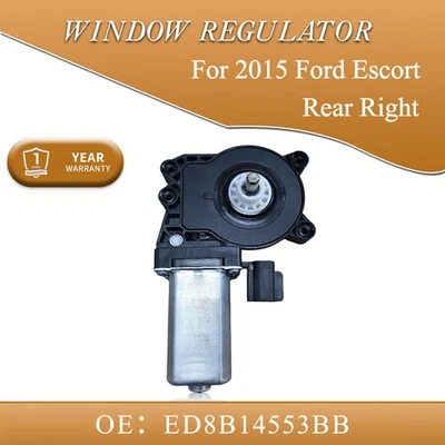 For 2015 Ford Escort Rear Right Window Regulator Motor 2PIN ED8B14553BB - Image 1 of 4
