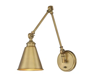 Trade Winds Amherst Swing Arm Wall Lamp - Picture 1 of 2