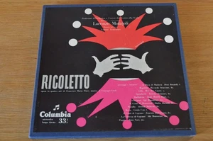 Verdi Rigoletto Teatro Alla Scala Molajoli 2 LP box Columbia 33QCX 10091/92 - Picture 1 of 8