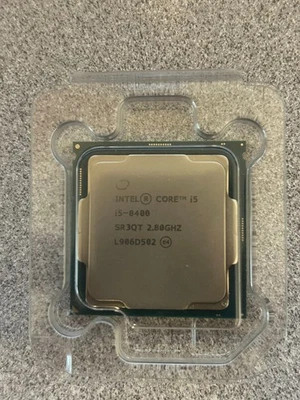 SR3QT Intel Core i5-8400 2.8 GHz 8th Gen 6 Core Desktop CPU SR3QT Quick Ship - Image 1 of 2