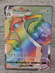 Pokémon TCG Aegislash VMAX 190/185 Secret Rare Holo NM - SP128 - Picture 1 of 2