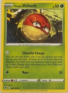 Hisuian Voltorb #002/189 SWSH10: Astral Radiance Common - Pokemon Cards NM - Picture 1 of 2