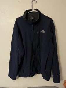 The North Face Softshell Full Zip Jacket TNFAPEX Mock Neck Blue Men’s Size XL - Picture 1 of 7