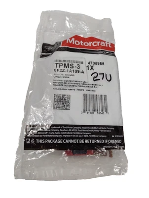 Genuine OEM Ford Motorcraft TPMS3 Remote Tire Pressure Monitor - Image 1 of 4