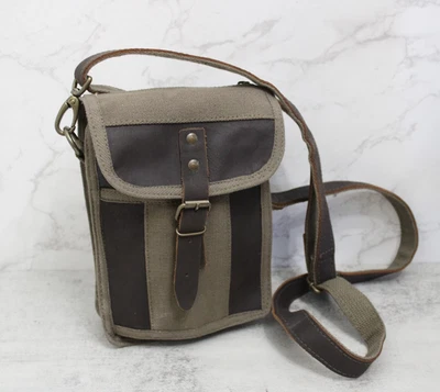 Rothco Classics Olive Green Canvas Crossbody Bag With Adjustable Strap - Image 1 of 4