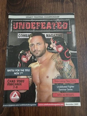 Chad Robichaux 2009 UNDEFEATED MAGAZINE PROGRAM Champions BOXING George Foreman  - Image 1 of 4