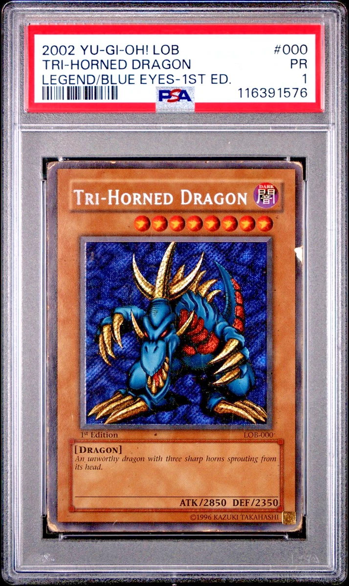 エラー glossy 1st LOB-000 初期トライホーンドラゴン 北米版 2025年