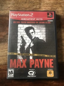 Max Payne  (PS2 Greatest Hits, 2004) NTSC - Picture 1 of 4