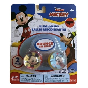 Disney Junior Hibouncers Mickey Mouse And Goofy  Bouncing Balls - Picture 1 of 4