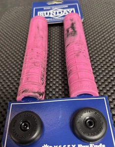 Sunday - Jake Seeley Grips - Black/Pink Swirl - Picture 1 of 5