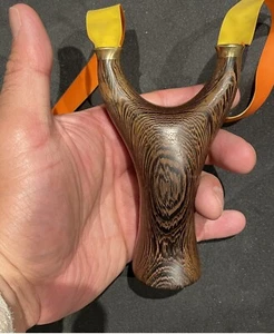 Slingshot Catapult Wooden Hand Made Slingshot Hunting Powerful Slingshot - Picture 1 of 3