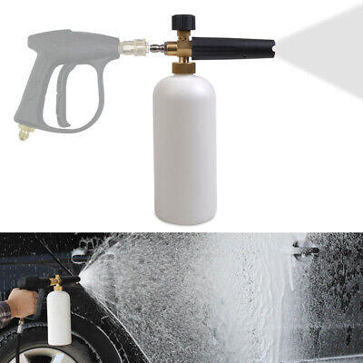 Pressure Washer Jet Adjustable Brass Snow Foam Lance Car Soap 1L Car Wash Ut • 28.19£