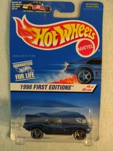 Jaguar D-Type 1998 primeras ediciones de Hot Wheels - Imagen 1 de 9