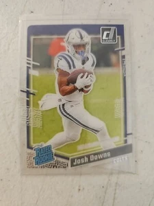 2023 Clearly Donruss Josh Downs #71 Rated Rookie Indianapolis Colts - Picture 1 of 2