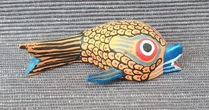 Fish Nemo Alebrije Mexican Woodcarving New Folk Art Fantastical Creature Oaxaca - Imagen 1 de 12