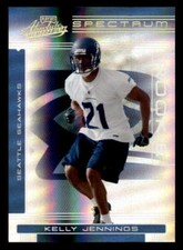 2006 Playoff Absolute Memorabilia Spectrum Gold #197 Kelly Jennings  SN25