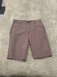 Pantaloncini rossi ibridi Vissla upclycled taglia 30 tasche outdoor casual uomo - Foto 1 di 8
