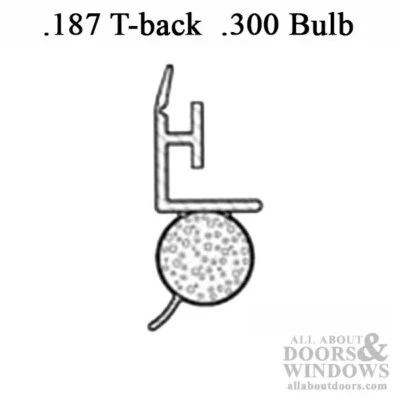 Amesbury Truth Weatherstrip For Windows Foam Filled With Fin Tan Window Seal - Image 1 of 3