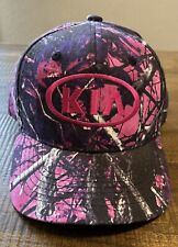 KIA Moonshine Camo Ladies Cap Hat Pink & Purple Camo Ladies Fit By Outdoor Cap