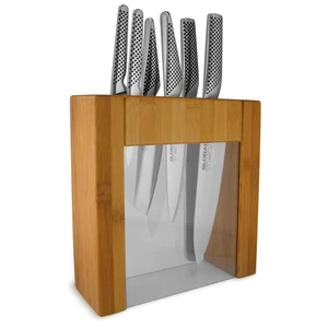 NEW Global Ikasu Knife Block Set 7pce - Picture 1 of 1
