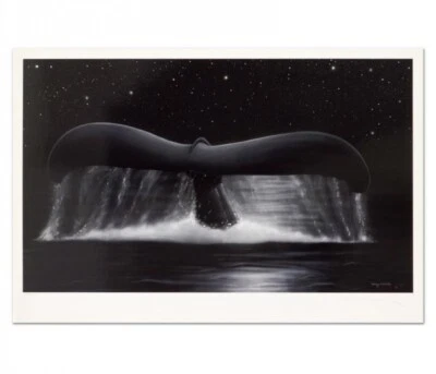 Litografia "Sea of Stars" LE 28x18 assinada à mão por Wyland - Imagem 1 de 4