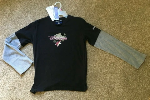 Arizona Coyotes NHL Ice Hockey Long sleeve shirt ( layered look ) jersey Phoenix Cover