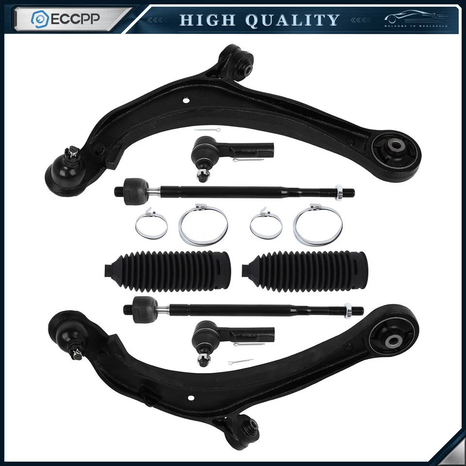 Brazo de control delantero y rótula enlace de extremo de varilla de amarre para Honda Odyssey 2011-2017 Foto 1 de 4