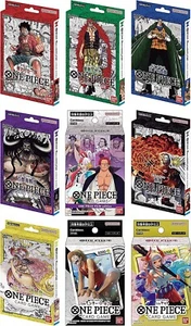 Juego de cartas de una pieza Starter Deck juego completo de 9 sellados BANDAI ST01-ST09 JP A - Imagen 1 de 10