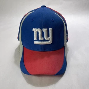 Reebok New York Giants Hat Mens Stretch Fit Baseball Cap OSFA Blue Red NY Logo - Picture 1 of 8