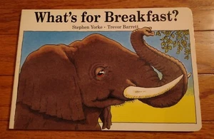 WHAT'S FOR BREAKFAST (Lift-the-flap book) by Stephen York / Trevor Barrett -1992 - Bild 1 von 5