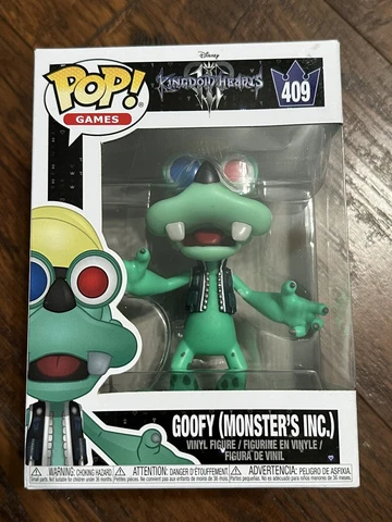 Funko POP! Games Disney Kingdom Hearts Goofy (Monsters Inc.) #409 Vinyl Figure Cover