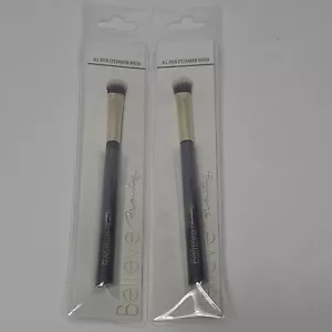 Paquetes de 2 cepillos de sombra de ojos Believe Beauty por todas partes - Imagen 1 de 10