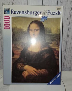 2006 Ravensburger De Vinci Mona Lisa Jigsaw Puzzle 1000 Pieces Sealed New - Picture 1 of 1