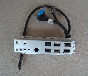 NEW, OEM Dell Optiplex SFF EX2 Front I/O Panel card ODJH3K, Usb, Audio - Picture 1 of 4