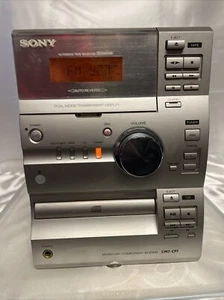 SONY HCD-CP1 STEREO SYSTEM RADIO CD PLAYER CASSETTE TAPE PLAYER Radio Only  - Picture 1 of 14