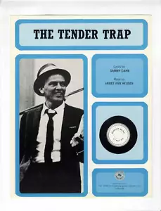 Partitura musical de Frank Sinatra 1955/1973 The Tender Trap británica - Imagen 1 de 1