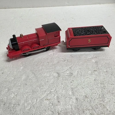 Thomas Trackmaster “Talking James” 2009 Sound Works Motorized Train Tested Works - Image 1 of 4