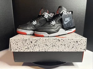 Nike Air Jordan 4 Retro BRED REIMAGINED GS Size 5.5Y. FQ8213-006 - Imagen 1 de 19