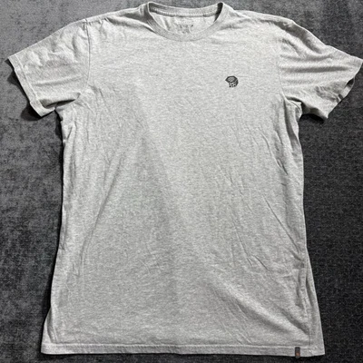 Mountain Hard Wear Men’s Outdoor Hiking Climbing Gray T-Shirt Graphic Size XL - Image 1 of 4
