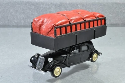 BH395 Metz Miniatures 1:43 Citroën Traction 15/6 "Gaz de Ville" Hollande A/- - Photo 1/3