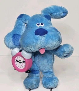 Peluche Blues Clues Time To Rhyme Tickety Tock 12" Talking Vintage 1998 Tyco Toy - Imagen 1 de 10