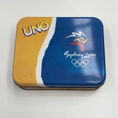Rare UNO Sydney 2000 Olympics Special Edition Card Game Complete Set Mattel 1999 - image 1 of 4