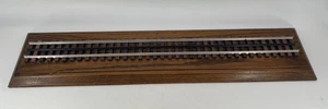 O Gauge Model Railroad Track Wood Display Good Condition - Picture 1 of 9