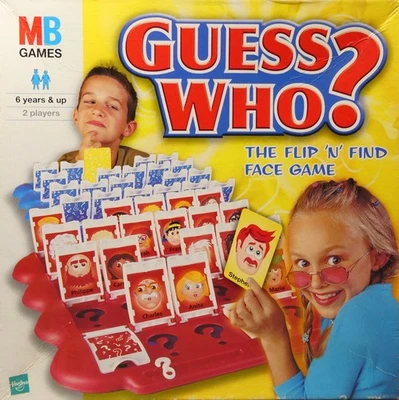 Vintage Guess Who? Board Game Original Guessing Game by MB 2001 (6+) - Complete - Image 1 of 4
