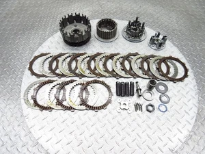 2014 13-15 Ducati Hypermotard 821 OEM Clutch Basket Primary Plates Lot - Picture 1 of 21