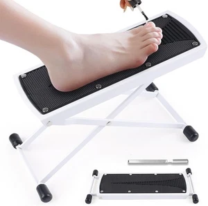Pedicure Foot Rest, 6 Heights Adjustable Non-Slip Stand for White - Picture 1 of 8